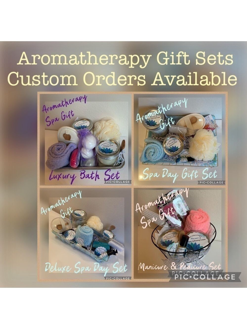 Aromatherapy Gift Sets Custom Orders Available
